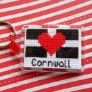 Love Cornwall Cross Stitch Keyring Kit additional 2
