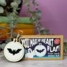 You Make My Heart Flap! Halloween Mini Matchbox Cross Stitch Kit additional 2