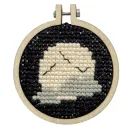 You Moon a Lot to Me! Halloween Mini Matchbox Cross Stitch Kit additional 3