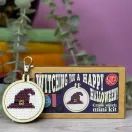 Witching You a Happy Halloween! Halloween Mini Matchbox Cross Stitch Kit additional 2