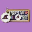 Witching You a Happy Halloween! Halloween Mini Matchbox Cross Stitch Kit additional 1