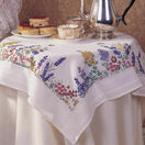 Spring Flowers Embroidery Tablecloth Kit additional 1