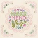 Make, Mend And Treasure Cross Stitch Kit additional 1