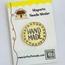 "Handmade" Motif Text Needle Minder additional 1