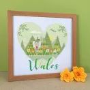 Heart Of Wales Cross Stitch Kit additional 2