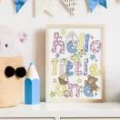 Hello Little One Cross Stitch Kit additional 2