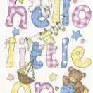 Hello Little One Cross Stitch Kit additional 1