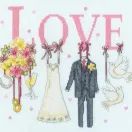 It Must Be Love Cross Stitch Kit additional 1