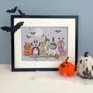 Howling Hounds Cross Stitch Kit additional 2