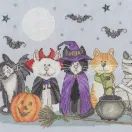 Fiendish Felines Cross Stitch Kit additional 1