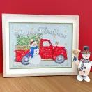 Christmas Tree Farm Cross Stitch Kit additional 2