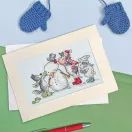 Hat, Scarf. Gloves! Cross Stitch Kit additional 2