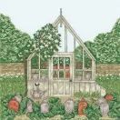 A Country Estate: Greenhouse Cross Stitch Kit additional 1