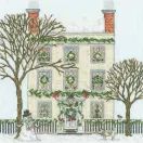 Christmas Townhouse Cross Stitch Kit additional 1