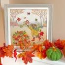 Fall Friends Cross Stitch Kit additional 3