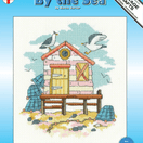 Pink Beach Hut cross stitch kit additional 2