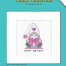 Gonk Birthday Bow Greeting Card Cross Stitch Kit additional 2
