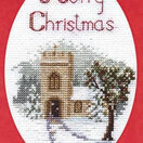 The Church Christmas Card Cross Stitch Kit additional 3