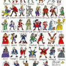British Historical Kings & Queens Sampler Cross Stitch Kit additional 2