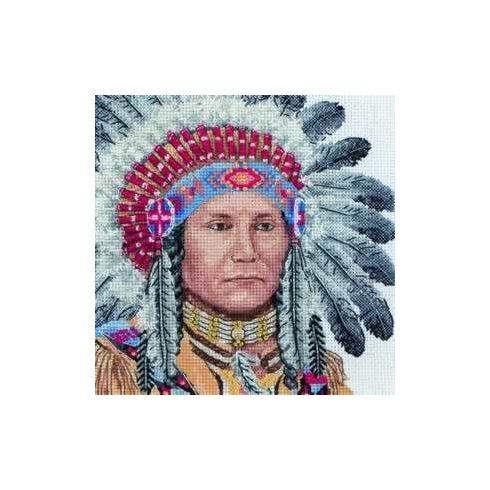 Native American Cross Stitch Kit