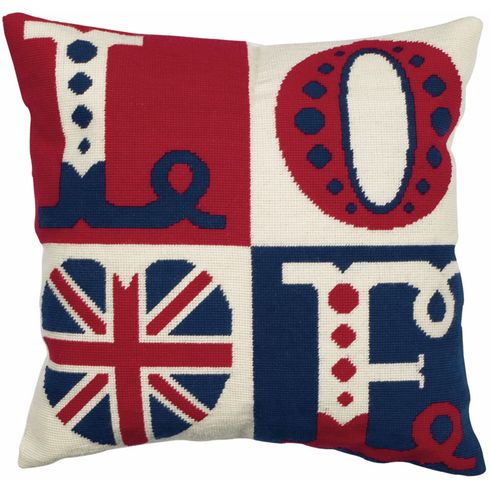 Love Letters Cushion Panel Tapestry Kit