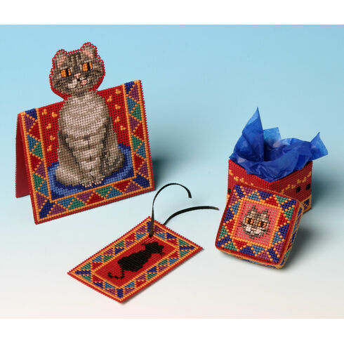 Peeping Tom Gift Set Trio 3D Cross Stitch Kit