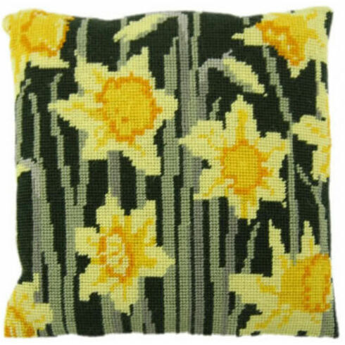 Daffodils Herb Pillow Tapestry Kit