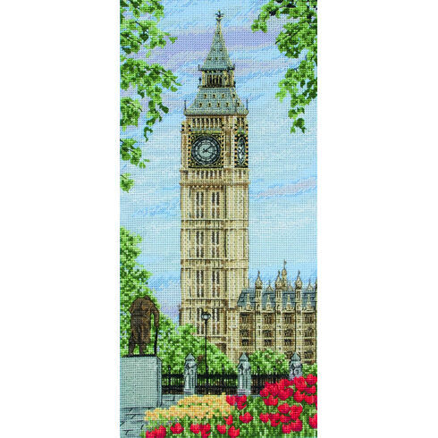 Westminster Clock Cross Stitch Kit