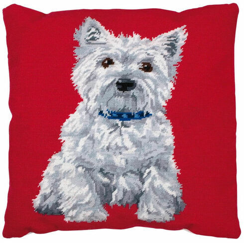 Westie Cushion Front Tapestry Kit