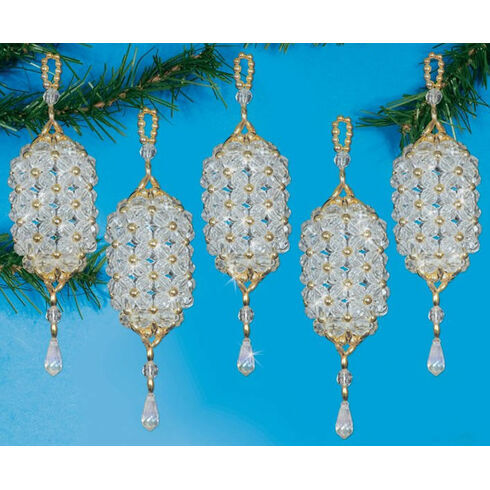 Crystal Lantern Ornaments Kit (Set of 5)
