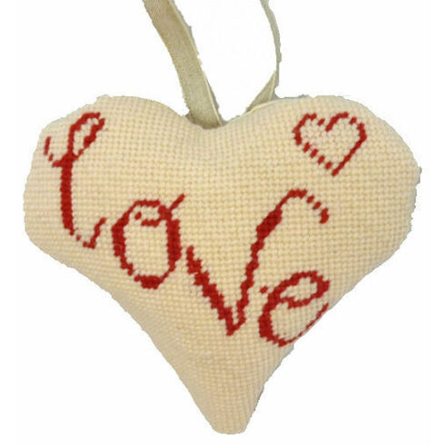 Love Lavender Heart Tapestry Kit
