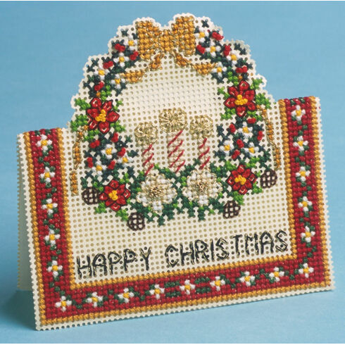 Christmas Ring 3D Cross Stitch Card Kit