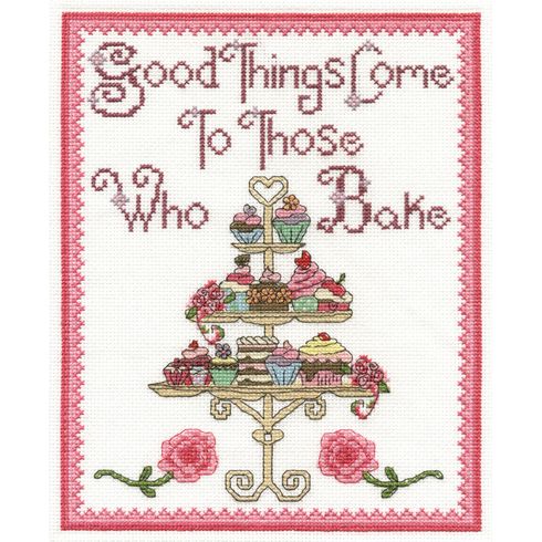 Good Things Come To Those Who Bake Cross Stitch Kit
