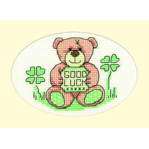 Good Luck Cross Stitch Card Kit