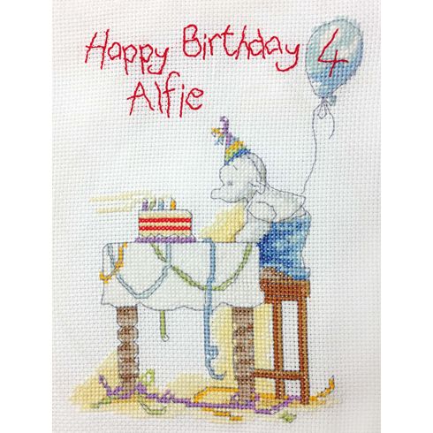 Humphrey's Corner Birthday Candles Cross Stitch Kit