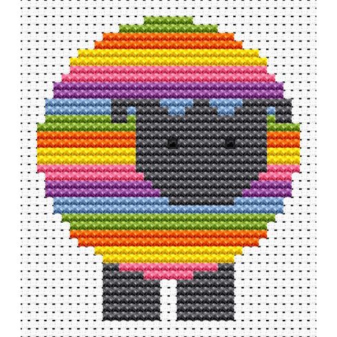 Sew Simple Sheep Cross Stitch Kit