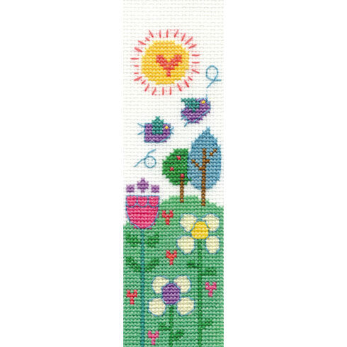 Beautiful Day Bookmark Cross Stitch Kit