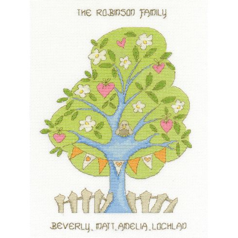 My Family Tree Cross Stitch Kit