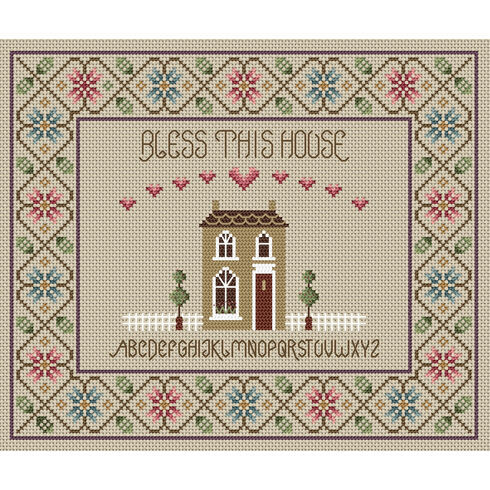 Bless This House Alphabet Cross Stitch Kit