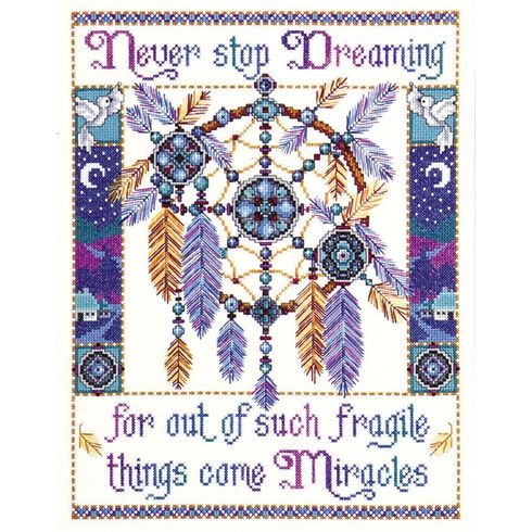 Fragile Miracles Dreamcatcher Cross Stitch Kit