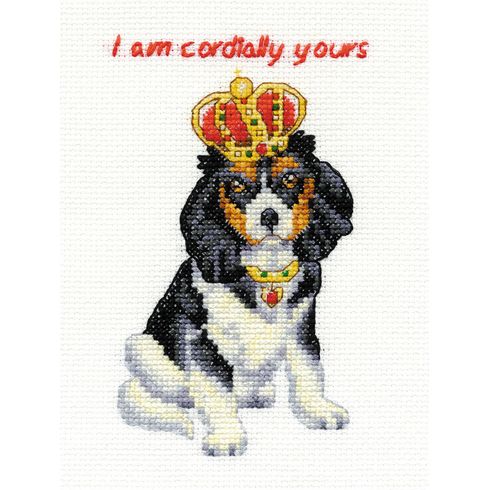 King Charles Cavalier Cross Stitch Kit