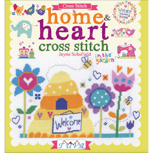 Home & Heart Cross Stitch Chart Book