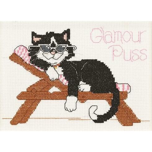 Glamour Puss Cross Stitch Kit