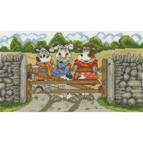 Hanging Out Cross Stitch Kit