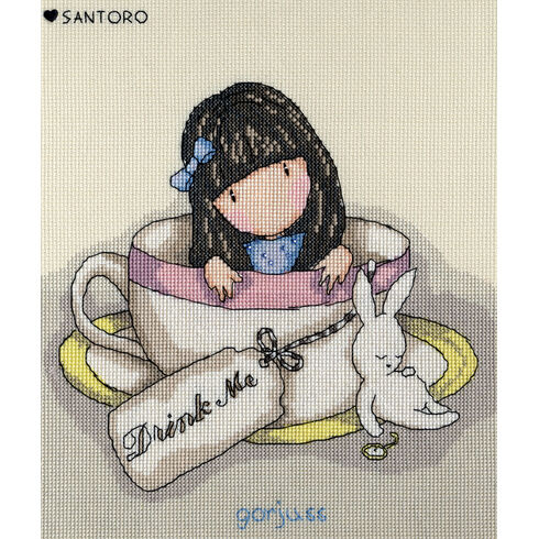 Gorjuss Sweet Tea Cross Stitch Kit