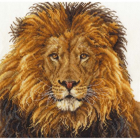 Lion's Pride Cross Stitch Kit