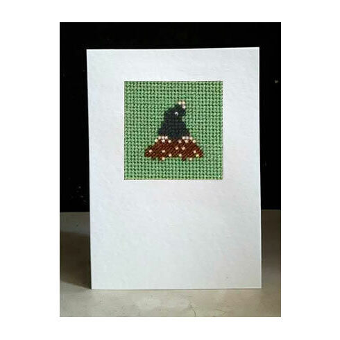 Bert The Mole Mini Beadwork Embroidery Card Kit