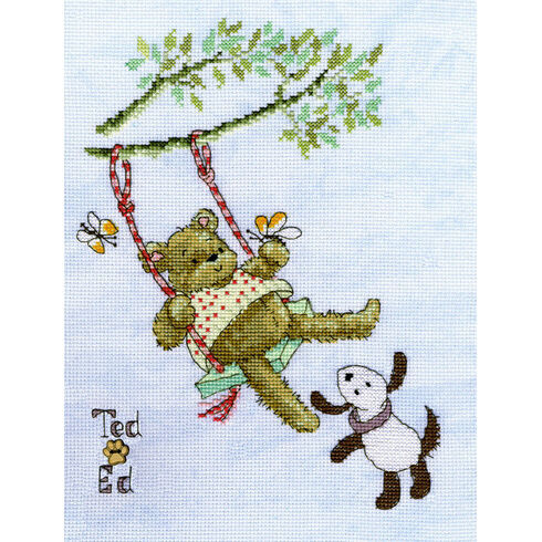 Ted & Ed - Flying High Cross Stitch Kit