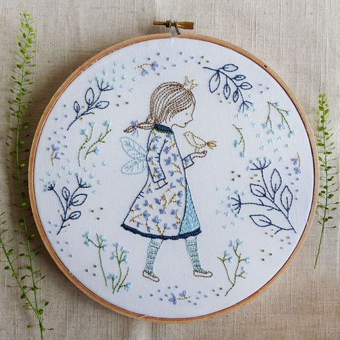 Winter Fairy Embroidery Kit