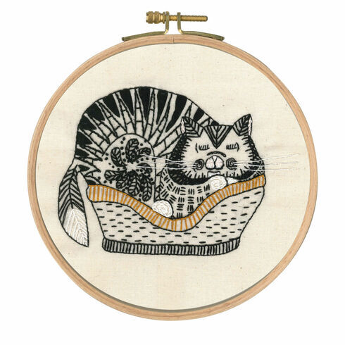Sebastian Sleeping Embroidery Kit